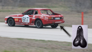 Bad Idea Funtime: Could You Corner Balance A Car With Truck Nutz?